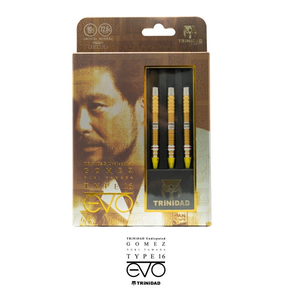 TRiNiDAD Darts β’ Gomez Type 16 Evo β’ Yuki Yamada β’ 22.5g - 23g β’ SGDARTS