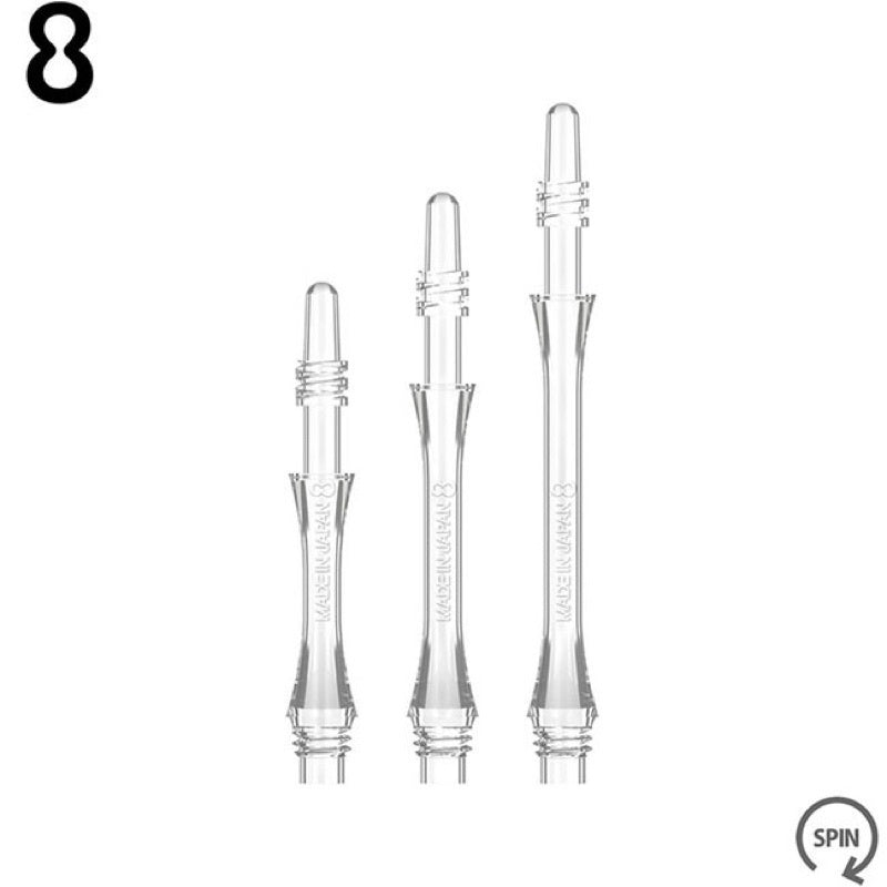 8 Flight Shafts Slim Spin • Dart Shafts • SGDARTS