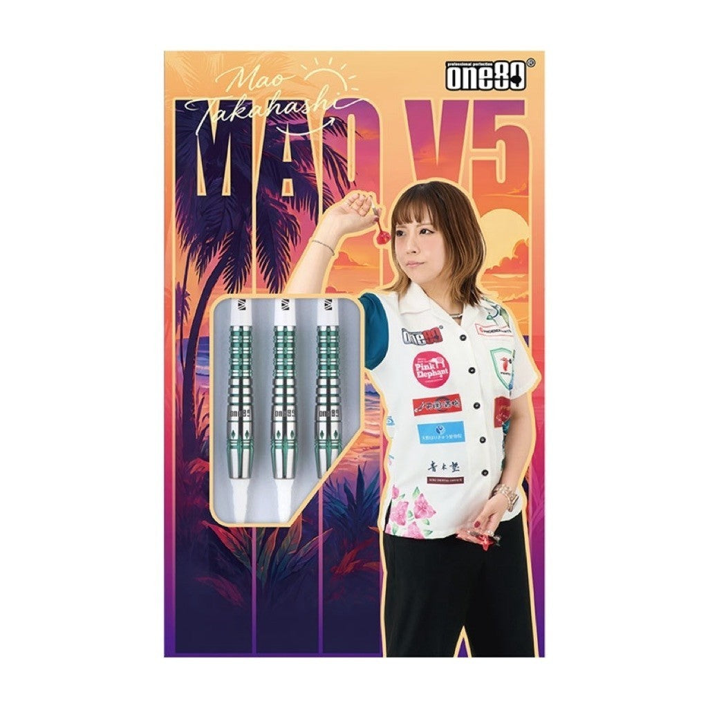 One80 Mao V5 β’ Mao Takahashi 16g 18g 20g Darts β’ SGDARTS