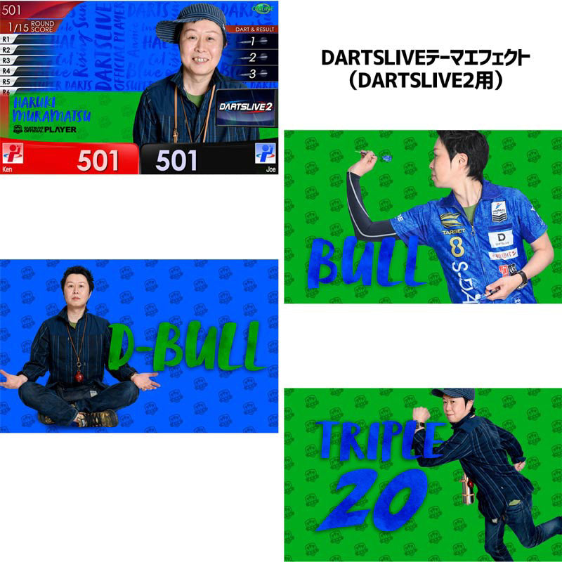 γLimited Editionγ Dartslive Player Goods Vol 2 β’ Haruki Muramatsu Dartslive Card β’ SGDARTS