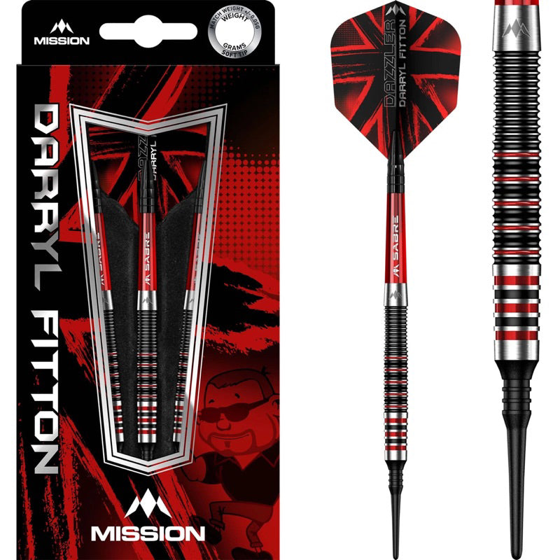Mission Darts • Darryl Fitton • The Dazzler • 18g • SGDARTS