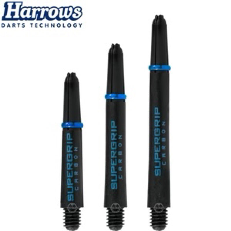 Harrows Supergrip Carbon • Dart Shafts • SGDARTS