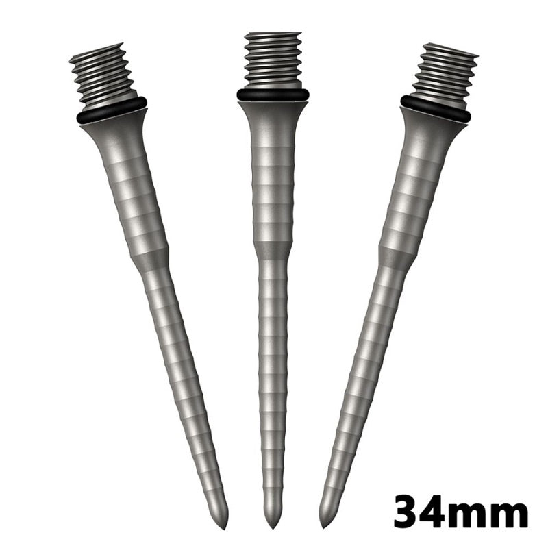 Mission Darts • Titan Ripple Silver • Titanium Conversion Point • 2BA • SGDARTS