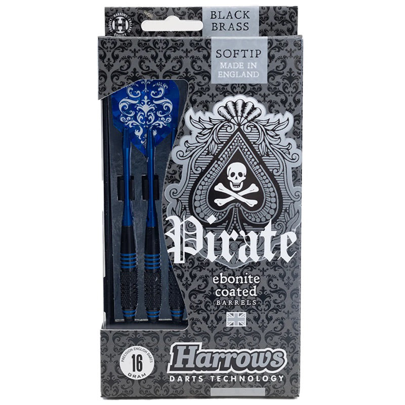 Harrows Pirate Blue Soft Tip Darts • 18g • SGDARTS