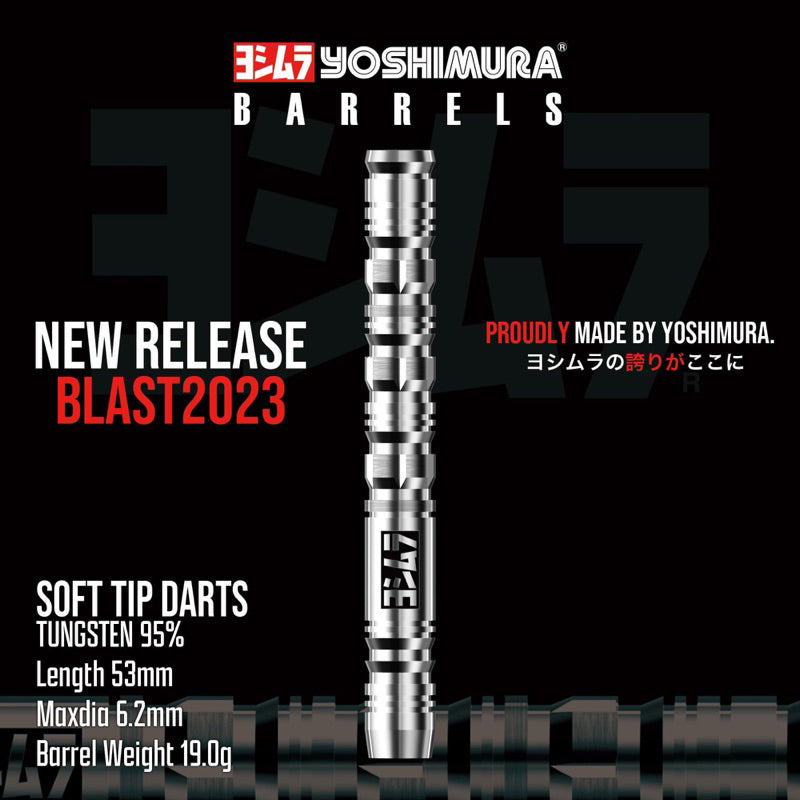 Yoshimura Darts • Blast 2023 • 19g • SGDARTS