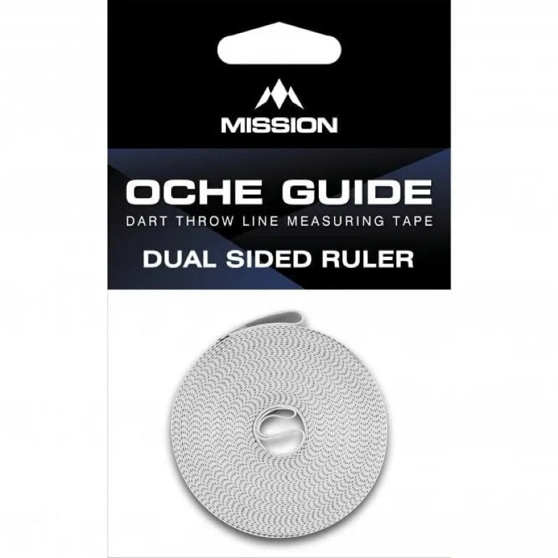 Mission Darts • Measuring Tape Strip Oche Guide • Measure Dartboard Distance • SGDARTS