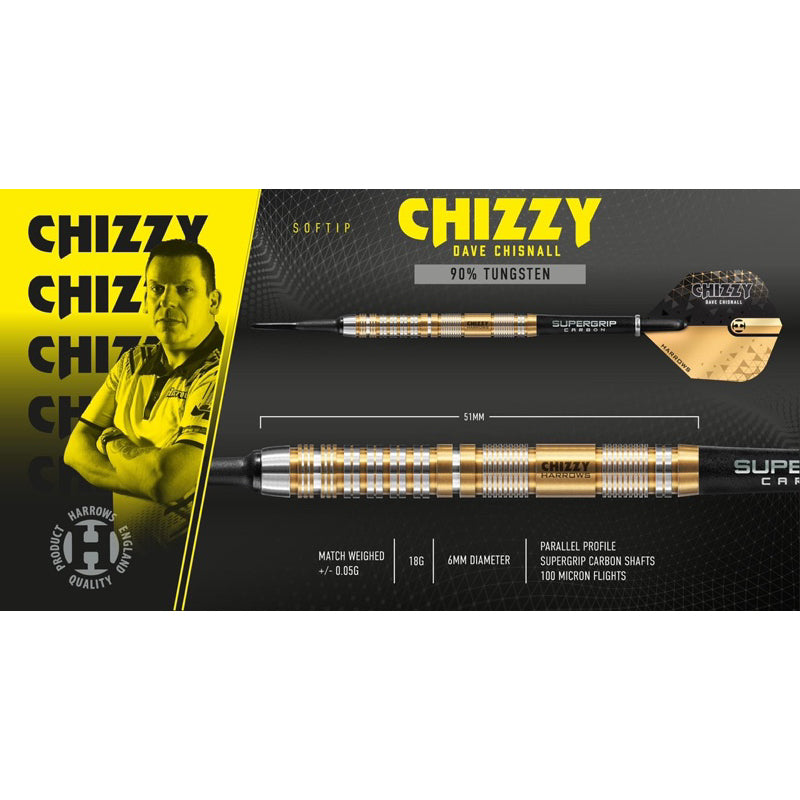 Harrows Darts • Chizzy Series 2 • Dave Chisnall • 18g 20g • SGDARTS