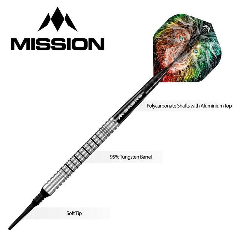 Mission Darts • Dominik Grullich • 18g • SGDARTS