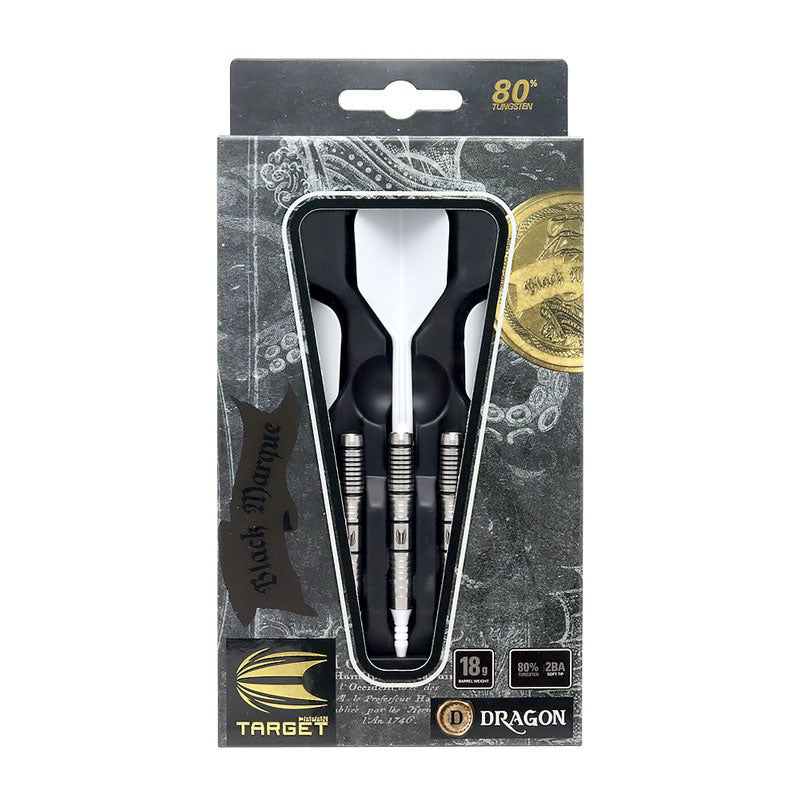 Target Darts • Black Marque Dragon 80 • Leslie Lee • 18g • SGDARTS