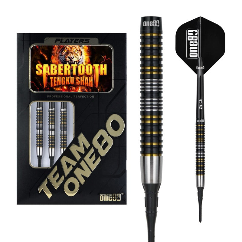 One80 Darts • Sabertooth • Tengku Shah • 18g 22.5g • SGDARTS