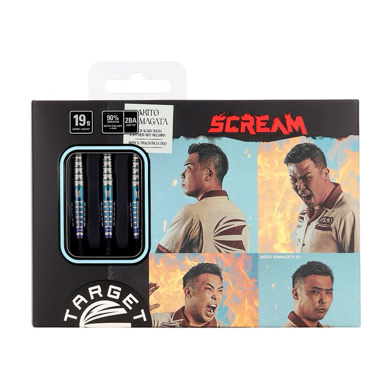 Target Darts • Scream G1 • Akito Yamagata • 19g • SGDARTS