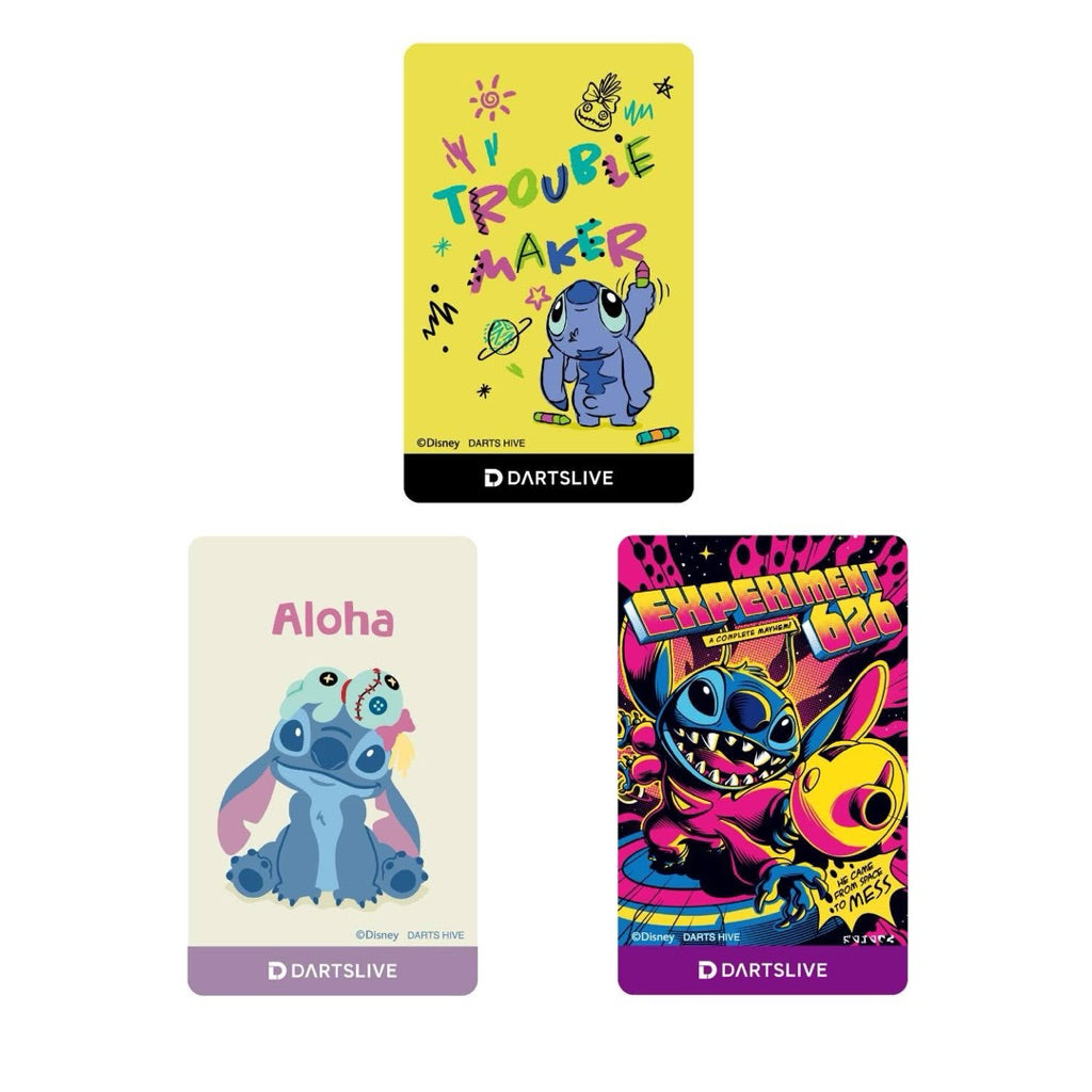 Disney Collection Stitch Dartslive Card • SGDARTS – SGDARTS