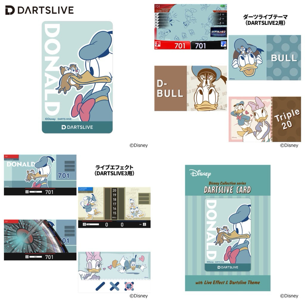 Disney Collection Dartslive Card β’ SGDARTS