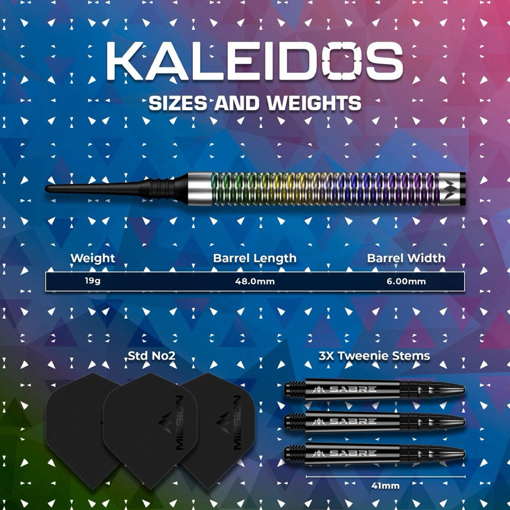 Mission Darts β’ Kaleidos β’ 19g β’ SGDARTS