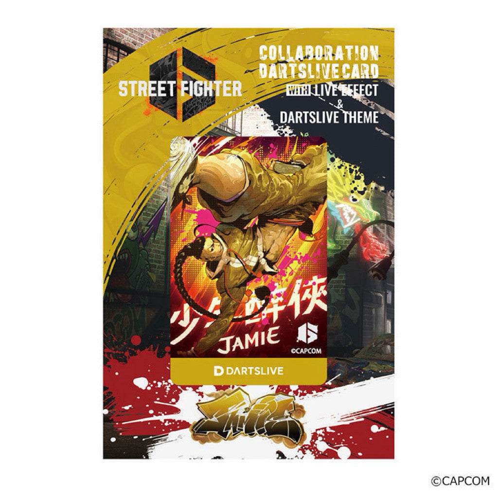 γLimited Editionγ Street Fighter Dartslive Card β’ Jamie β’ SGDARTS