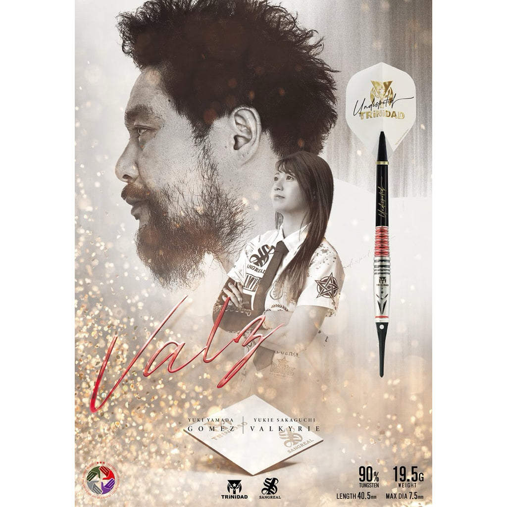 TRiNiDAD Darts • Valz • Yuki Yamada x Yukie Sakaguchi • 19.5g