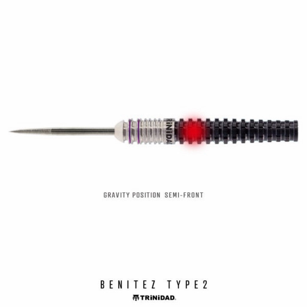 TRINIDAD BENITEZ YUMA KIMURA 90%ダーツ STEELTIP] TRiNiDAD Pro Benitez Type 2 • Yuma Kimura • 23g