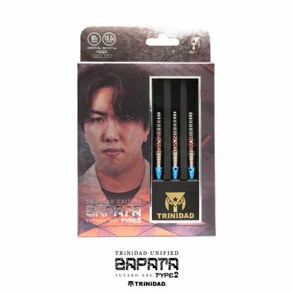 TRiNiDAD Unified Zapata Type 2 Darts β’ Yutaro Abe β’ 16g β’ SGDARTS