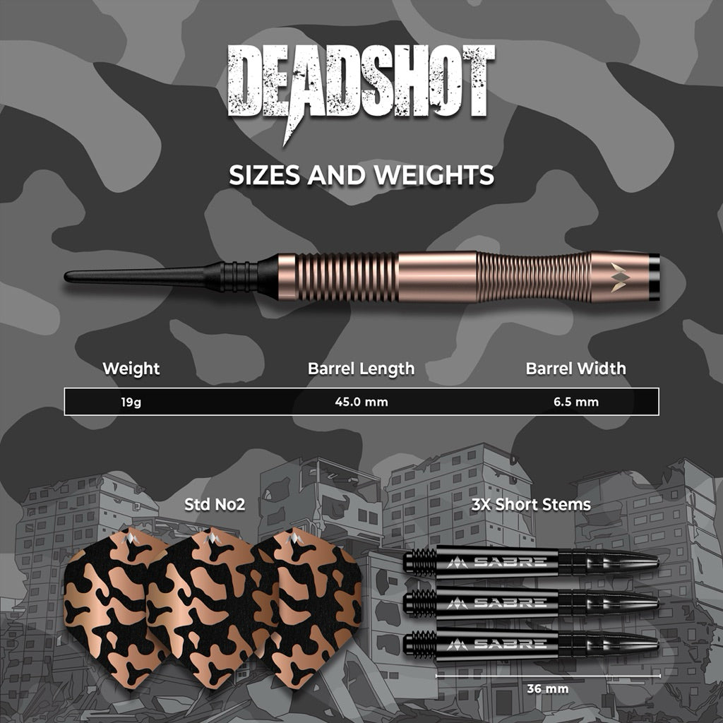 Mission Darts • Deadshot • 19g • SGDARTS