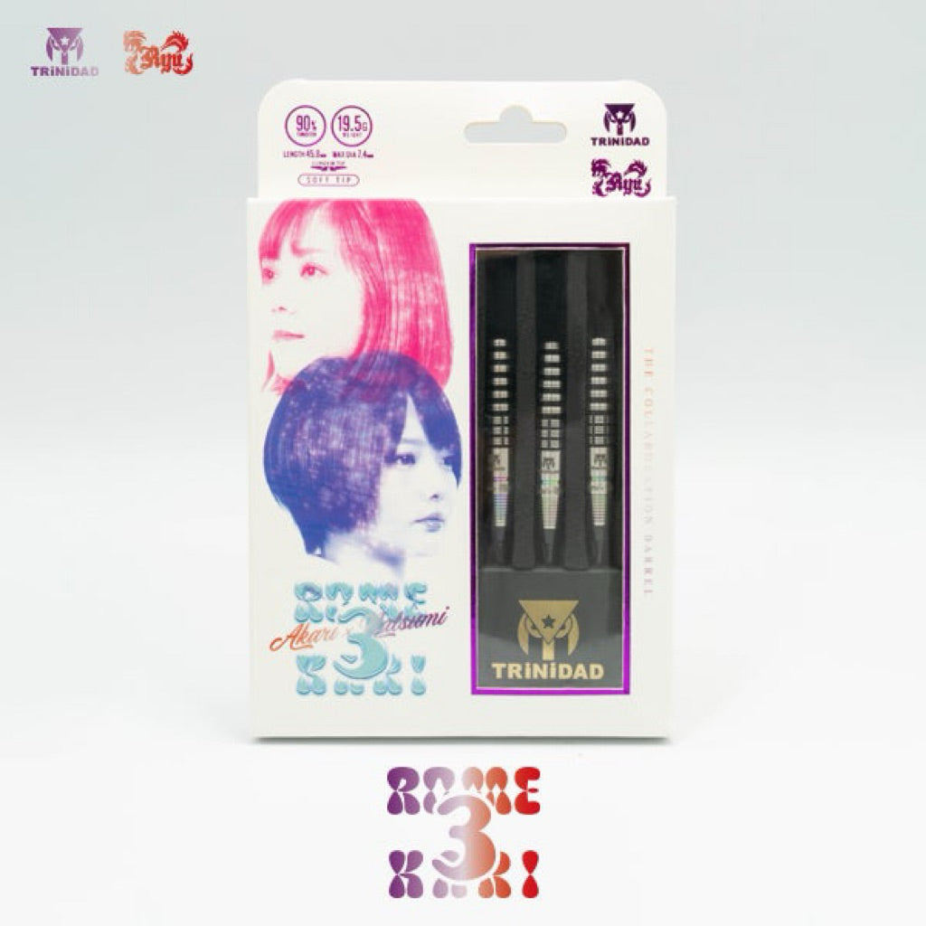 TRiNiDAD Darts • Romekari 3 • Natsumi Iwata x Akari Oshiro • 19.5g • SGDARTS