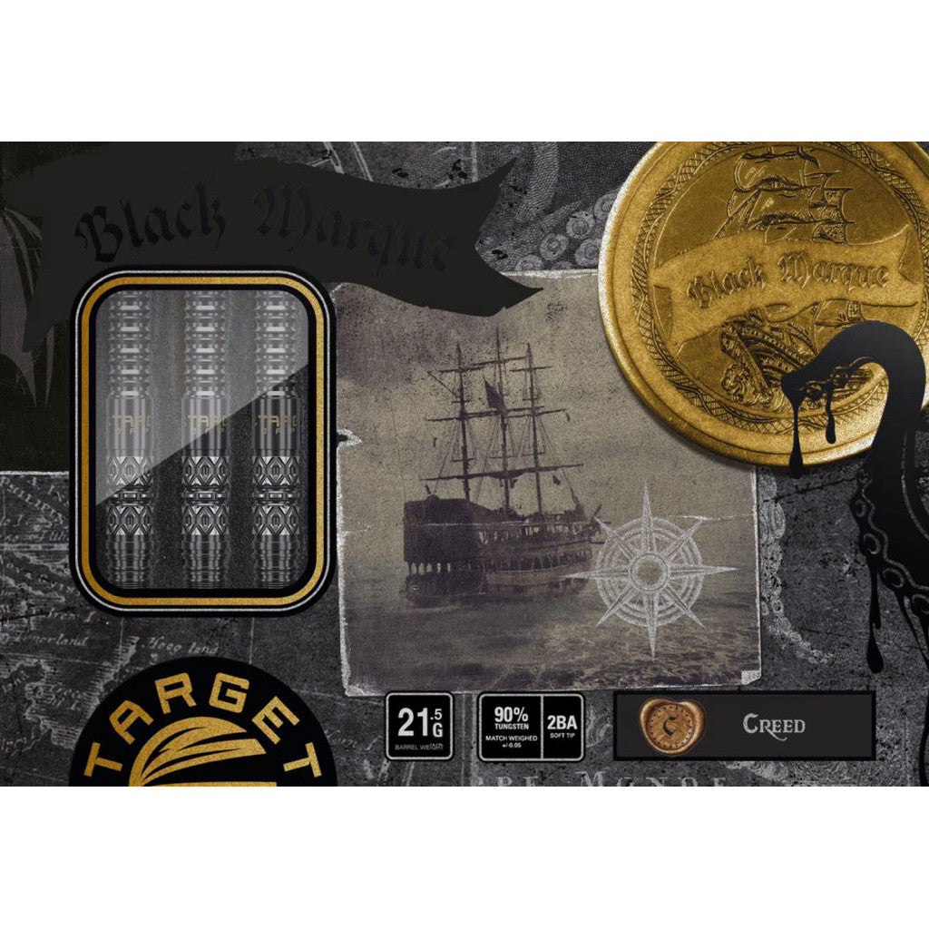 Target Japan Darts β’ Black Marque Creed β’ 18g β’ SGDARTS