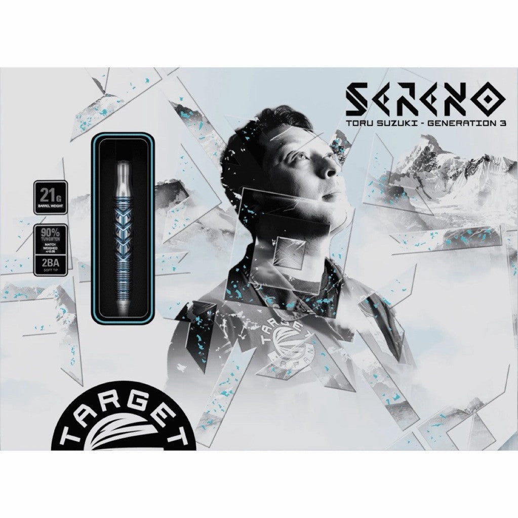 Target Japan Sereno G3 β’ Toru Suzuki 21g Darts β’ SGDARTS