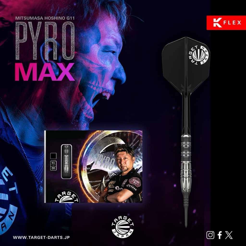 Target Japan Darts • Pyro G11 Max • Mitsumasa Hoshino • 19g