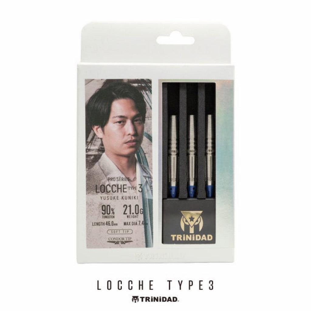 TRiNiDAD Darts • Locche Type 3 • Yusuke Kuniki • 21g • SGDARTS