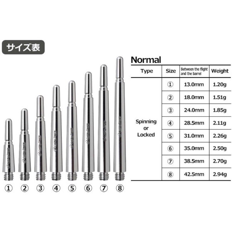 Fit Shaft Super Duralumin • Darts Shaft • SGDARTS