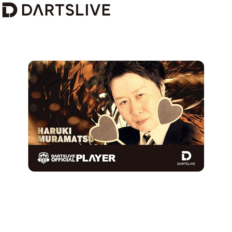 Dartslive Player Goods Vol 3 • Haruki Muramatsu Dartslive Card • SGDARTS