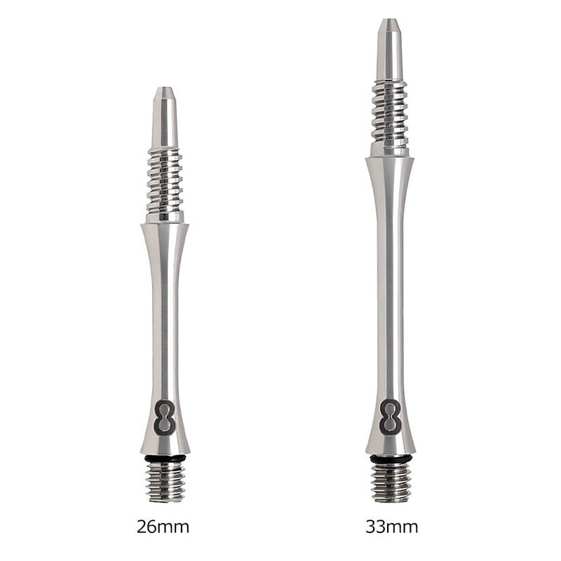 8 Flight Titanium Shafts Slim Fixed / Slim Lock • Dart Shafts • SGDARTS