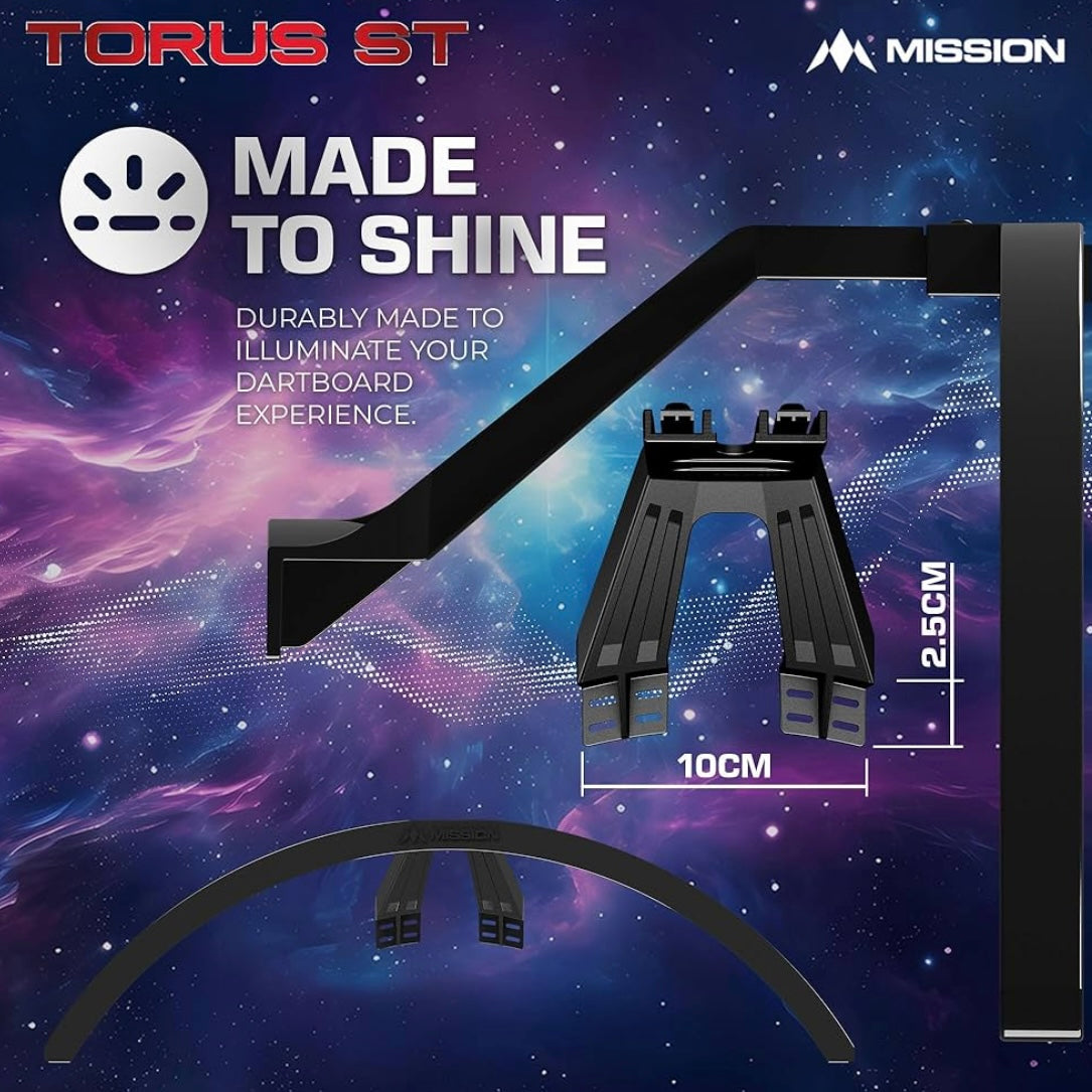 Mission Darts • Torus ST Dartboard Lighting • SGDARTS