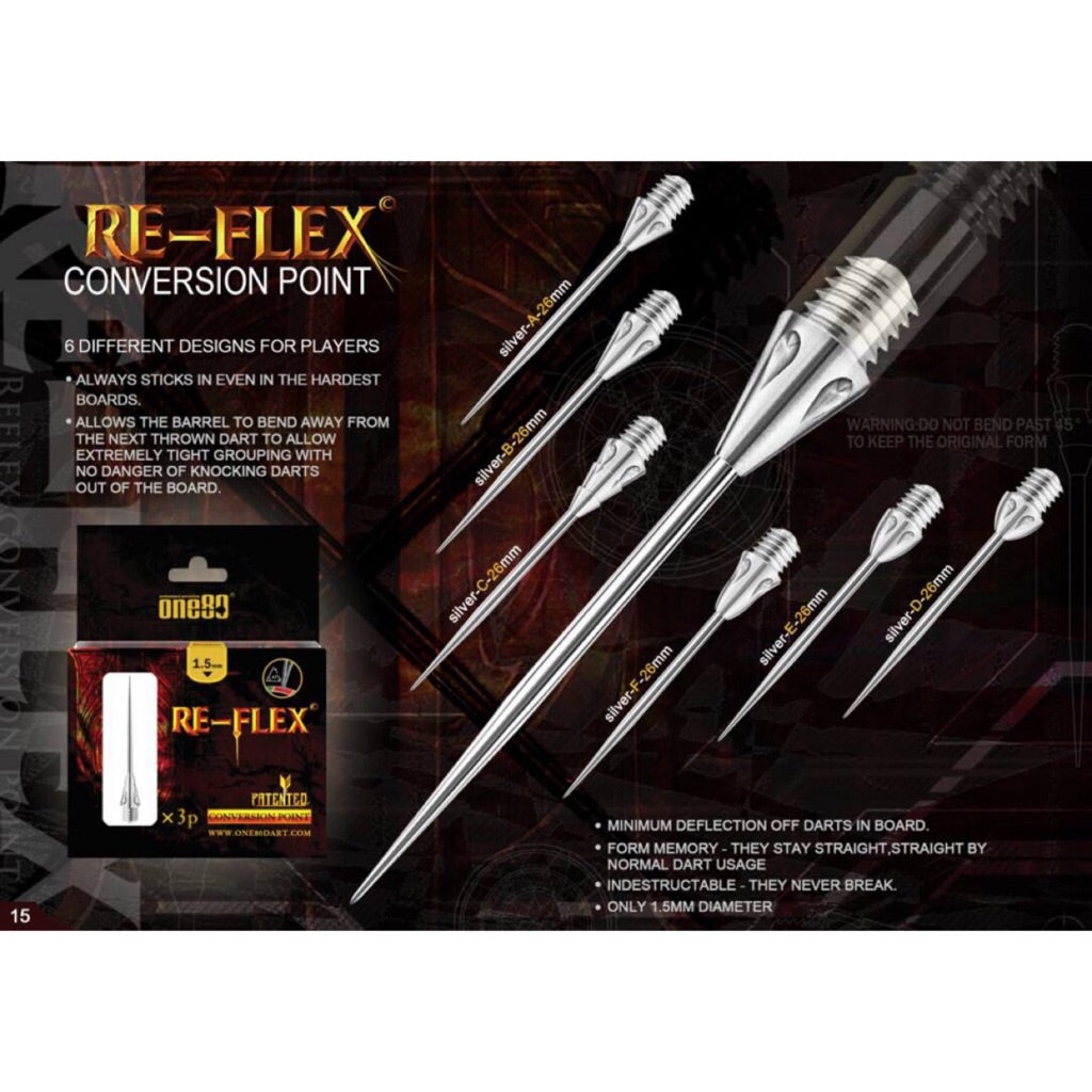 One80 Darts • Reflex • 2BA Conversion Point • SGDARTS