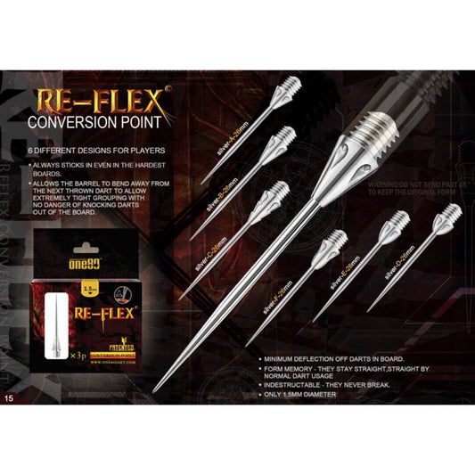One80 Darts • Reflex • 2BA Conversion Point • SGDARTS