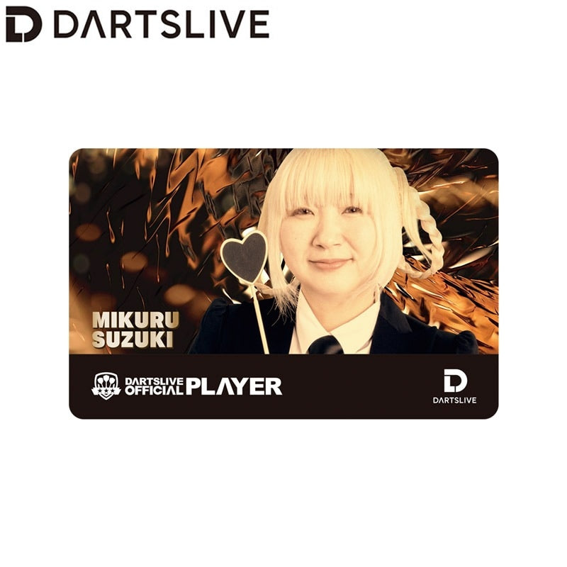 Dartslive Player Goods Vol 3 • Mikuru Suzuki Dartslive Card • SGDARTS