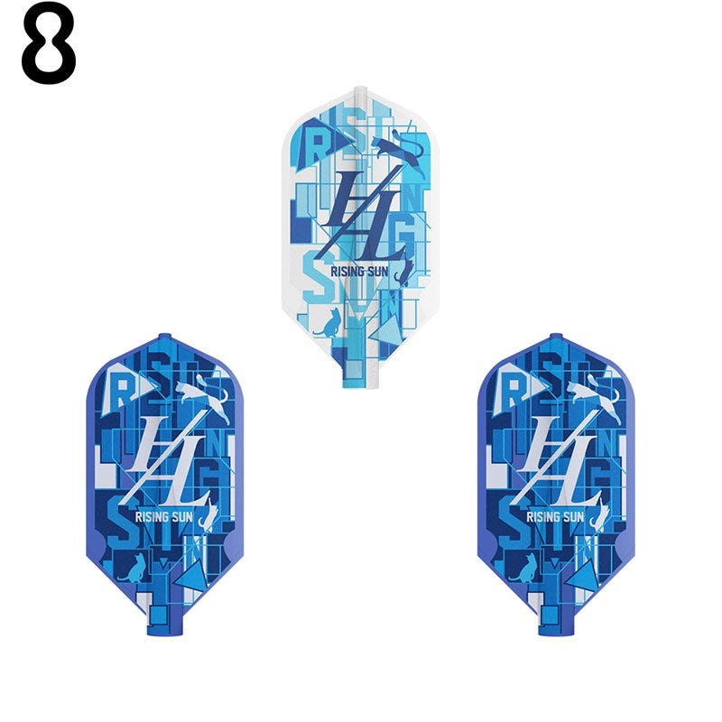 8 Flight Player • Haruki Muramatsu G2 [Shape] [Slim] • Dart Flights • SGDARTS