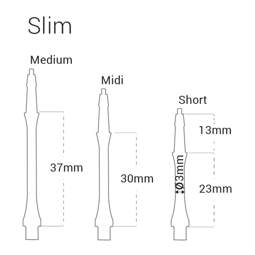 Harrows Clic Shafts [Slim] • Dart Shafts • SGDARTS