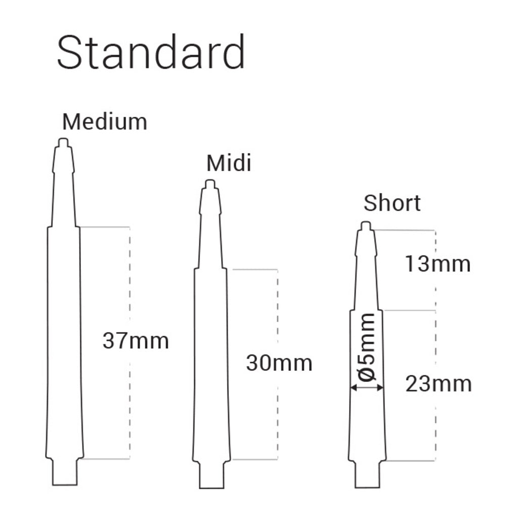 Harrows Clic Shafts [Standard] • Dart Shafts • SGDARTS