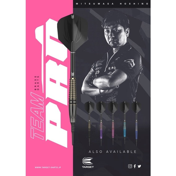 Target Darts • Team Pro Mitsumasa Hoshino Brass • SGDARTS