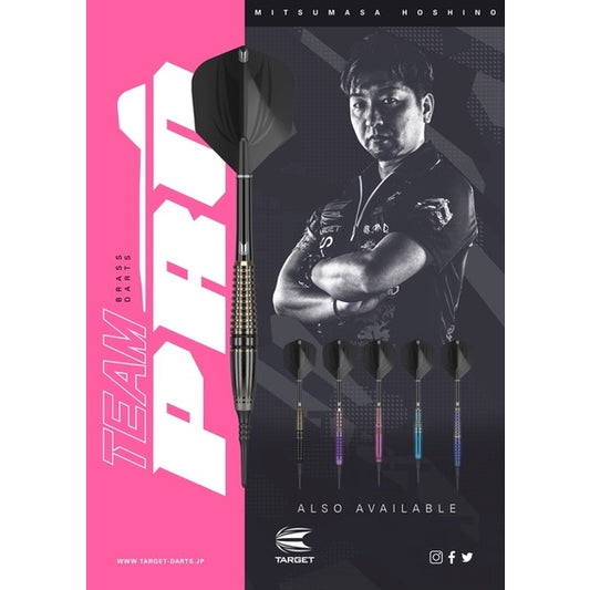 Target Darts • Team Pro Mitsumasa Hoshino Brass • SGDARTS