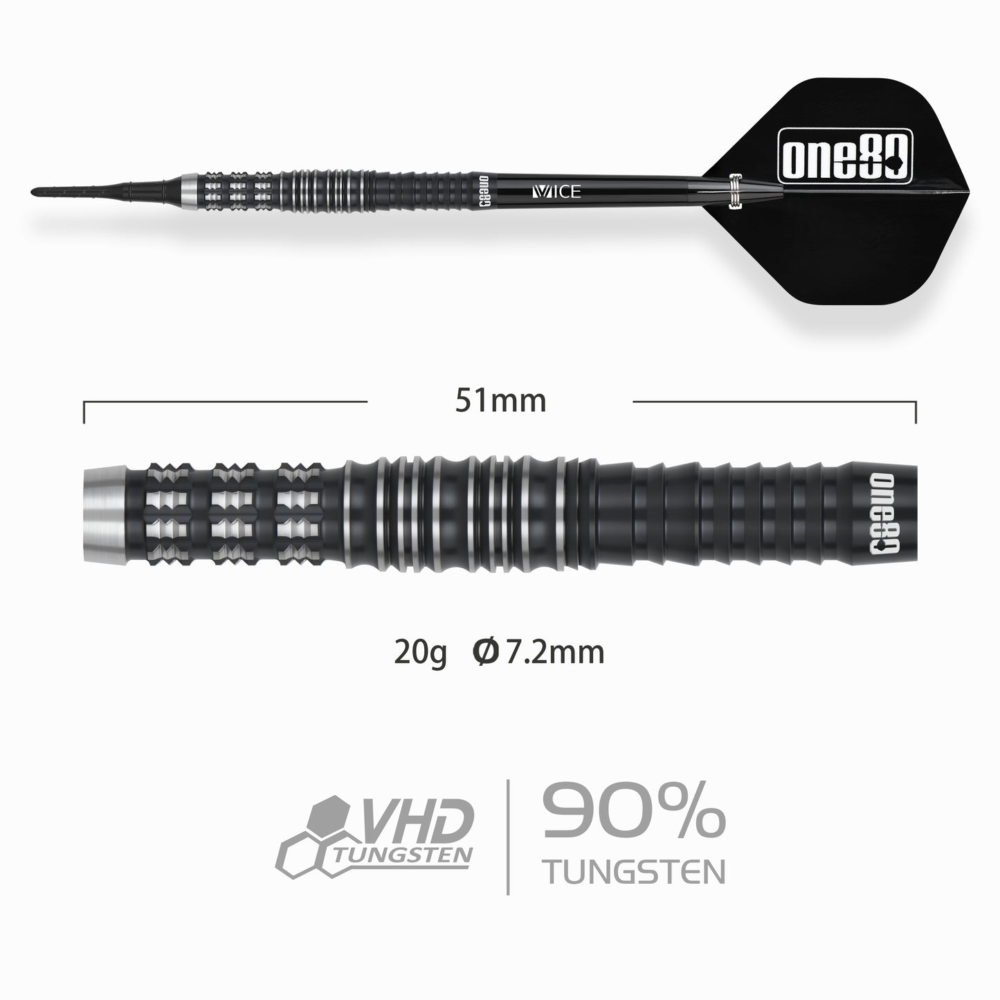 One80 Darts • Sniper • Luo Zhuolun • 18g 20g • SGDARTS
