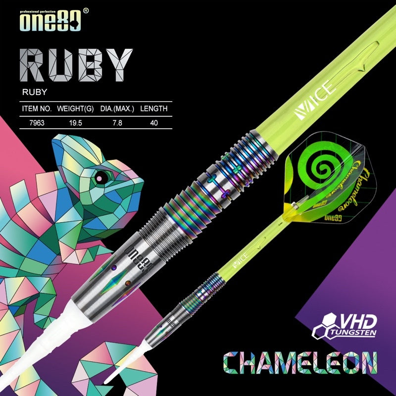 One80 Darts • Chameleon - Ruby • 19.5g • SGDARTS