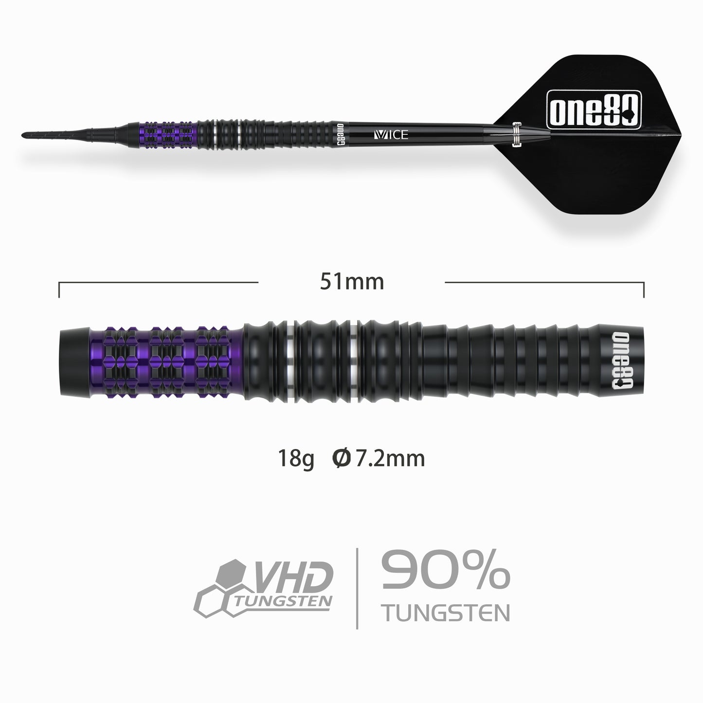 One80 Darts • Sniper • Luo Zhuolun • 18g 20g • SGDARTS