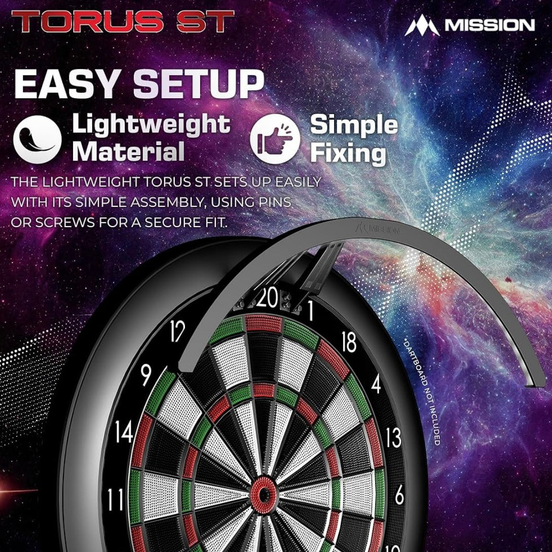 Mission Darts • Torus ST Dartboard Lighting • SGDARTS