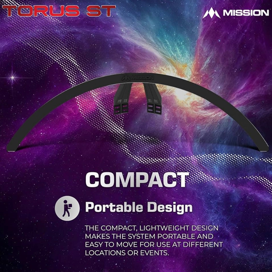 Mission Darts • Torus ST Dartboard Lighting • SGDARTS