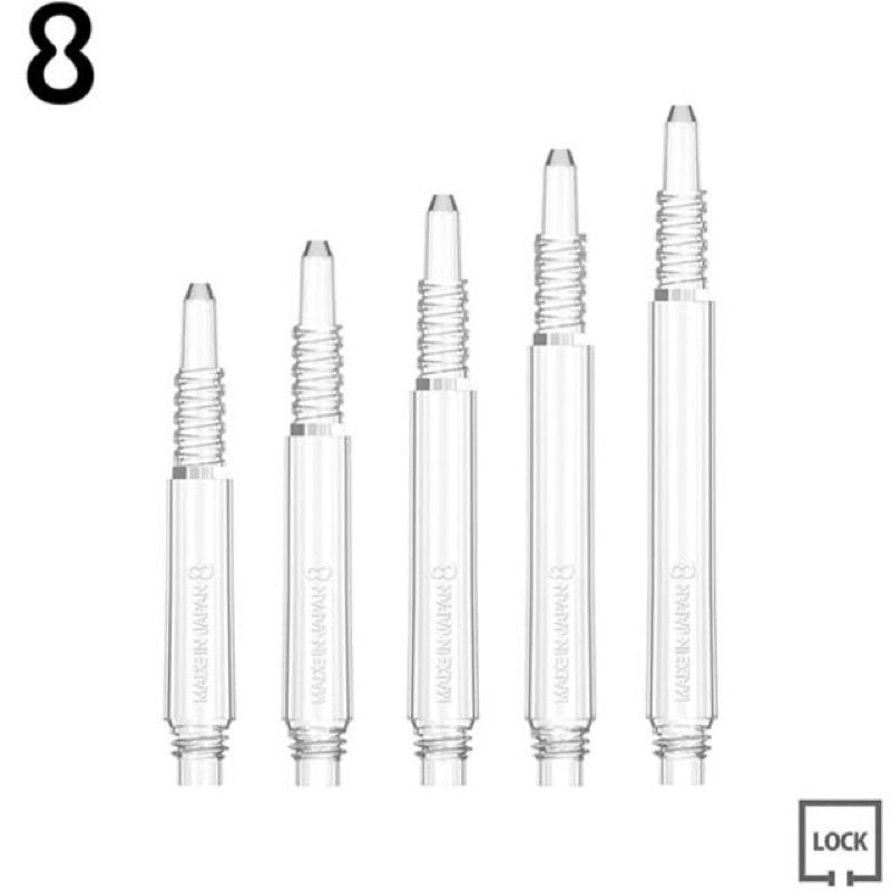 8 Flight Shafts Normal Lock • Dart Shafts • SGDARTS