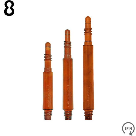 8 Flight Shafts Normal Spin • Candy Maple • Dart Shafts • SGDARTS