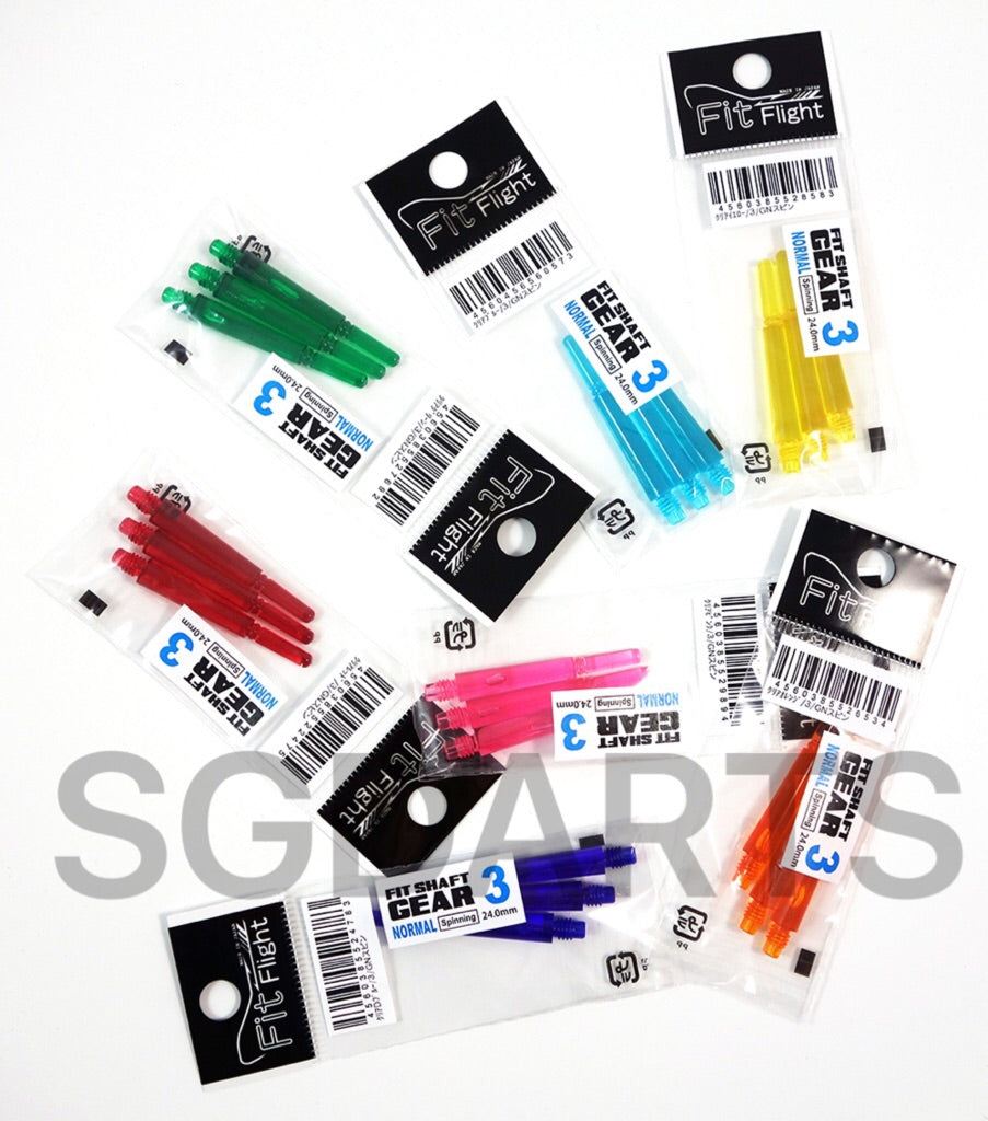Fit Shaft Gear Plastic • Dart Shafts • SGDARTS