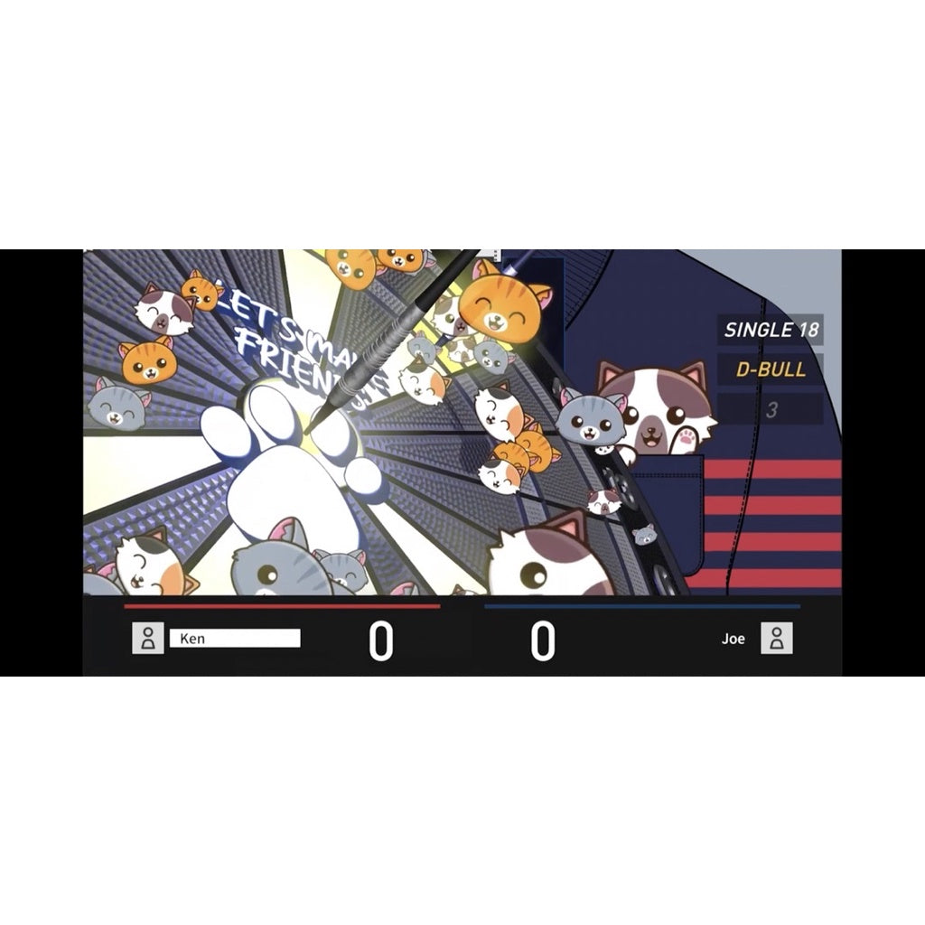 【Limited Edition】 Fireworks & Pocket Cats • Dartslive 2 Movie Theme • Dartslive 3 Live Effect • SGDARTS