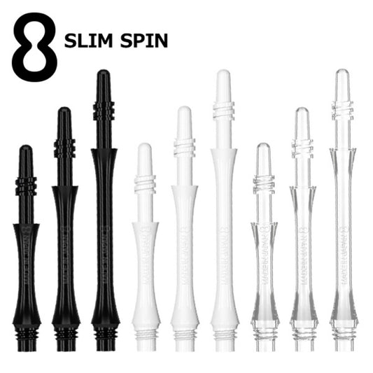 8 Flight Shafts Slim Spin • Dart Shafts • SGDARTS